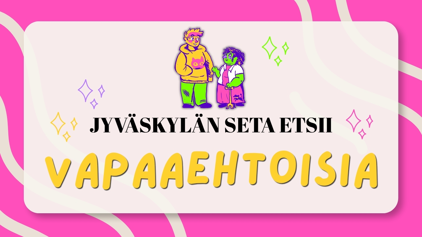 Vapaaehtoistyöstä kiinnostuneiden ilta ke 25.11. klo 16.30 alkaen Matara-salissa