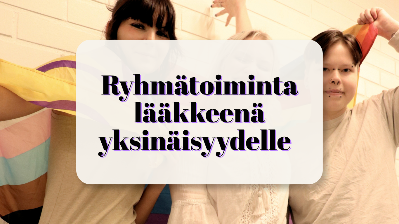 Ryhmätoiminta lääkkeenä yksinäisyydelle